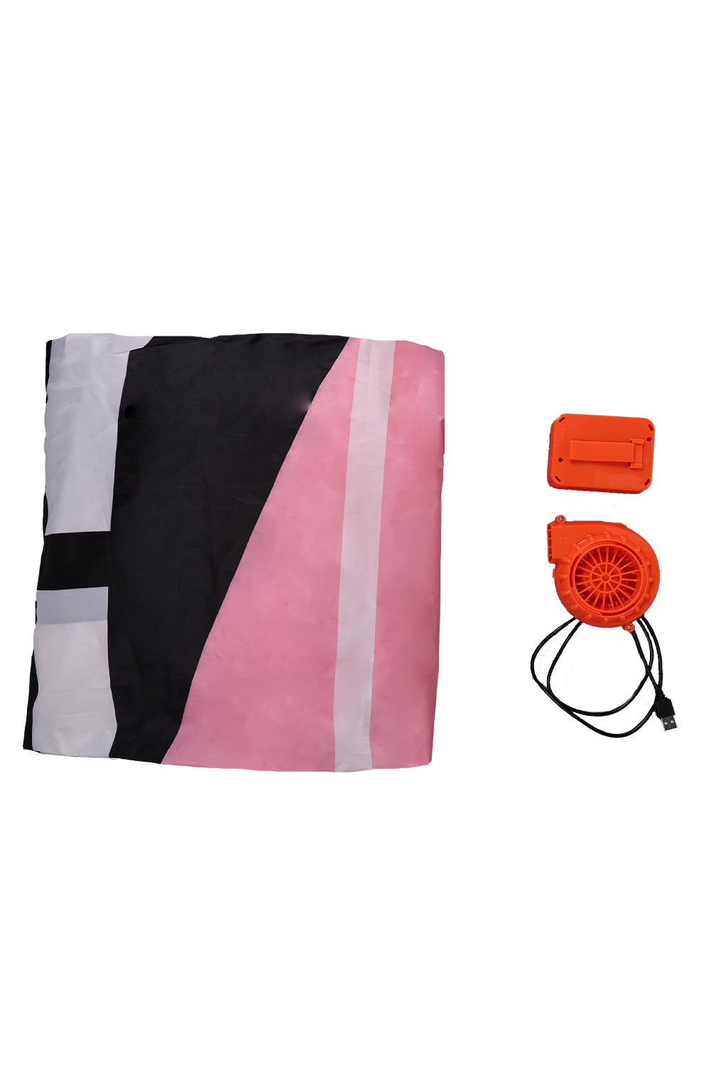 TV Hazbin Hotel Angel Dust Pink Inflatable Full Body Suit Outfits Halloween Carnival Suit Cosplay Costume