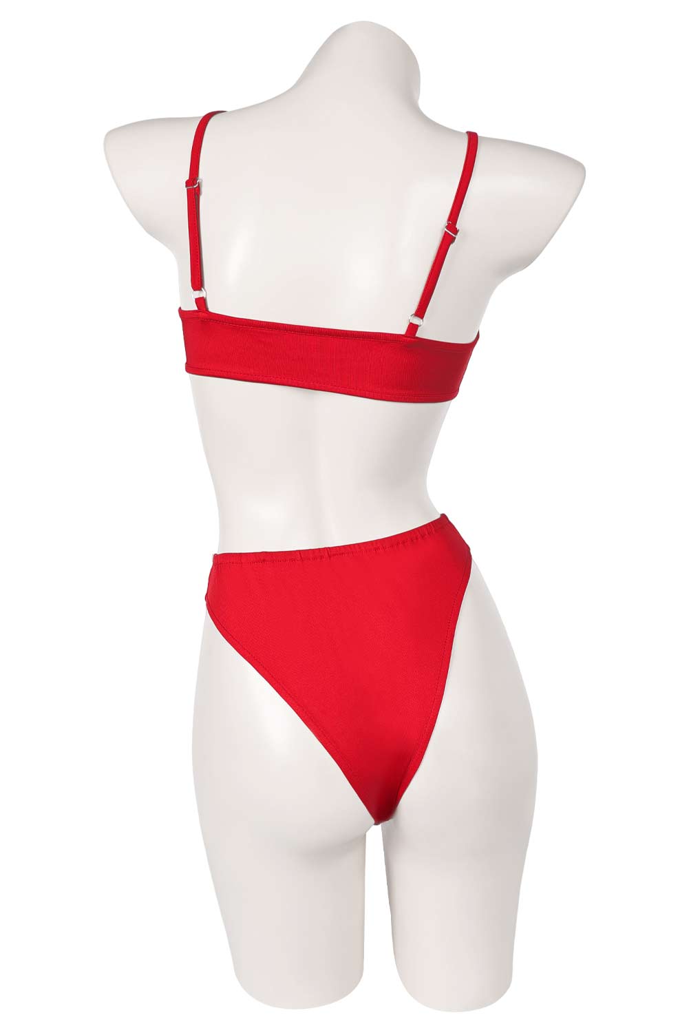 TV Hazbin Hotel Cherri Bomb Red 2 Piece Bikinis Set Swimsuit Outfits Halloween Carnival Suit Cosplay Costume