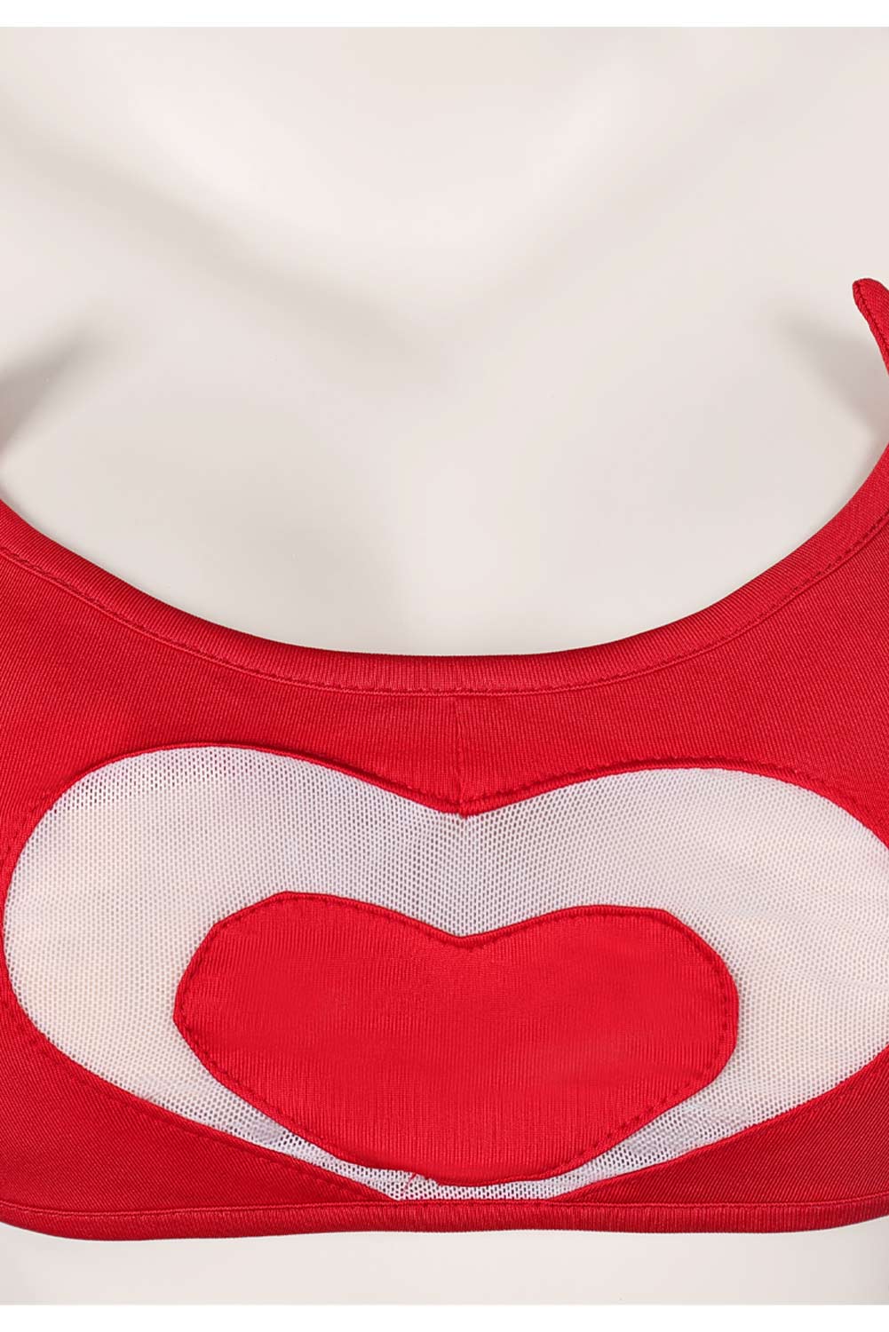 TV Hazbin Hotel Cherri Bomb Red 2 Piece Bikinis Set Swimsuit Outfits Halloween Carnival Suit Cosplay Costume