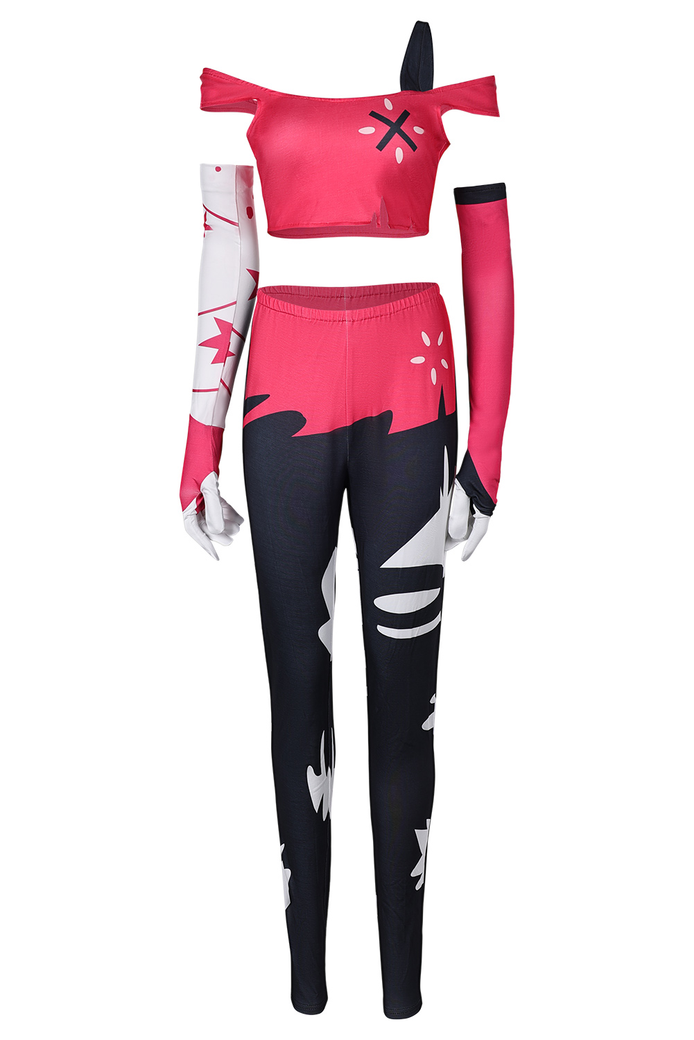TV Hazbin Hotel Cherri Bomb Women Outfits Halloween Carnival Suit Cosplay Costume