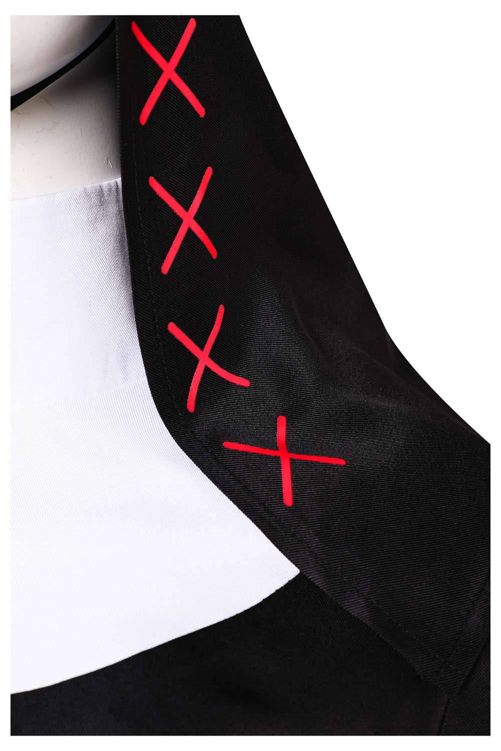 TV Hazbin Hotel Nun Alastor Dress With Hat Outfits Halloween Carnival Suit Cosplay Costume