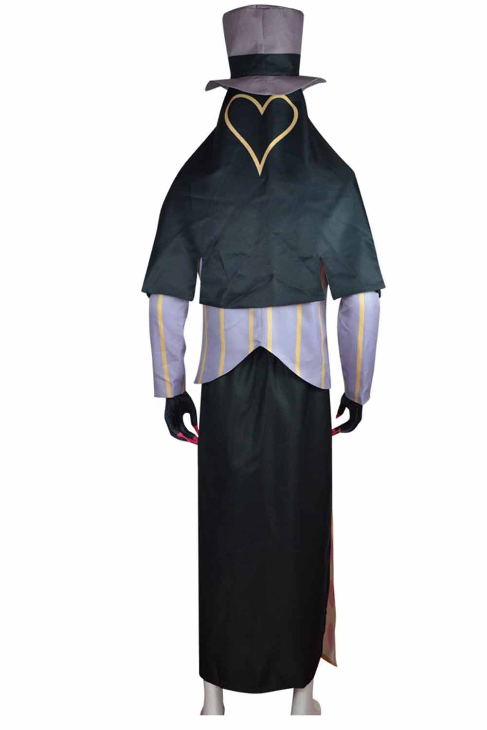 TV Hazbin Hotel Sir Pentious Brown Uniform With Hat Outfits Halloween Carnival Suit Cosplay Costume