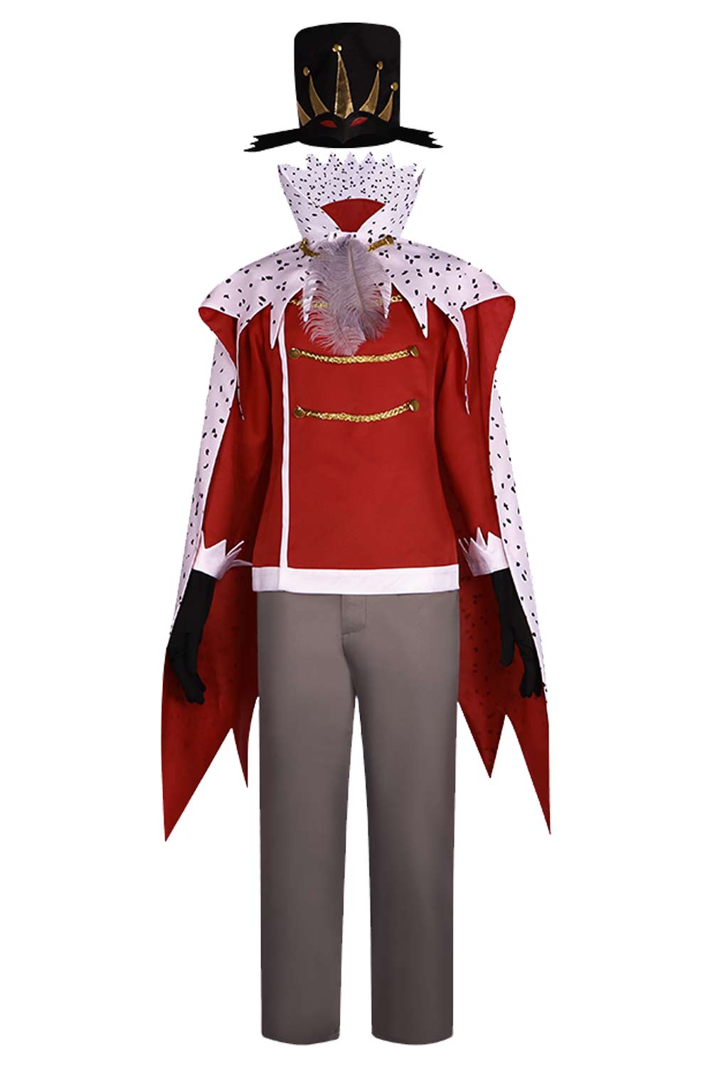 TV Hazbin Hotel Stolas Helluva Boss Red Outfit Outfits Halloween ...