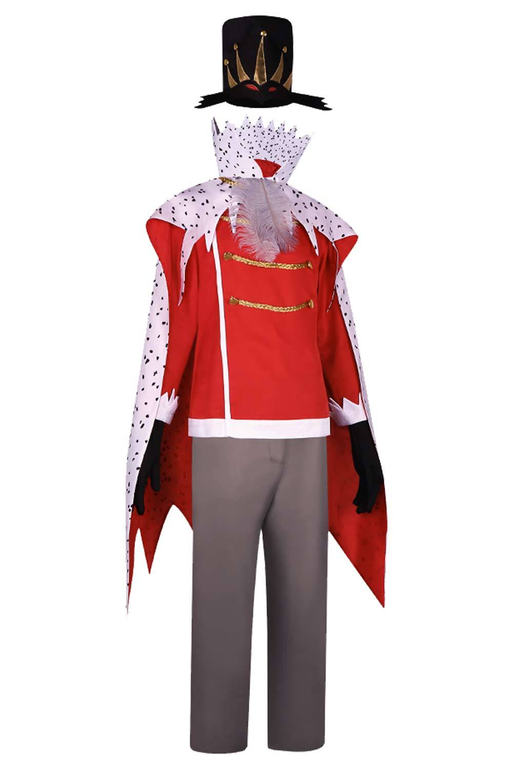 TV Hazbin Hotel Stolas Helluva Boss Red Outfit Outfits Halloween ...