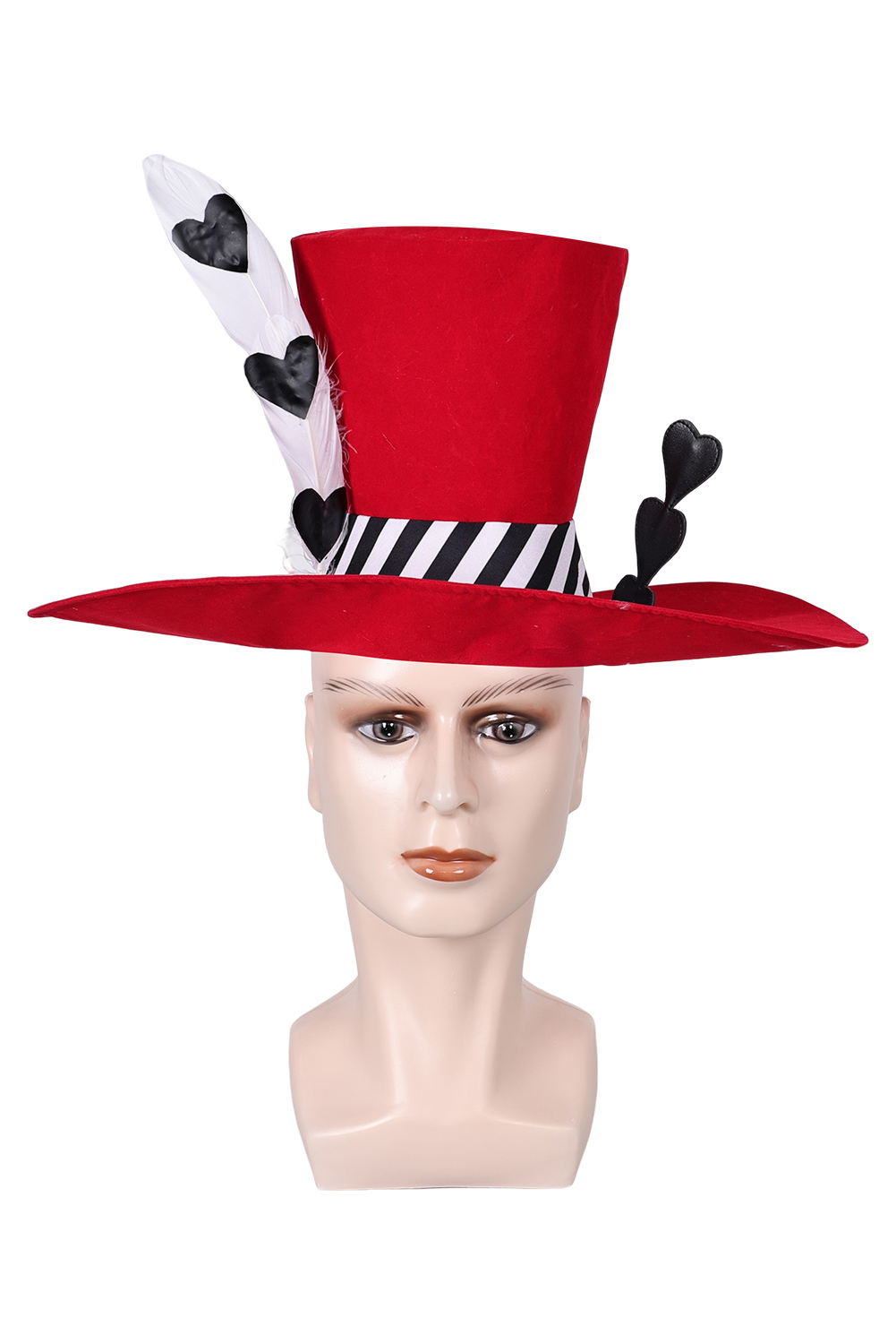 TV Hazbin Hotel Valentino Cosplay Hat Cap Halloween Costume Accessories