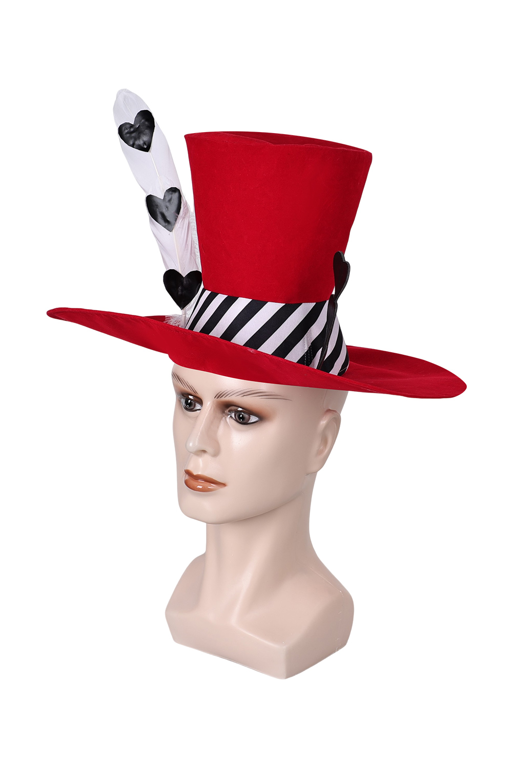 TV Hazbin Hotel Valentino Cosplay Hat Cap Halloween Costume Accessories