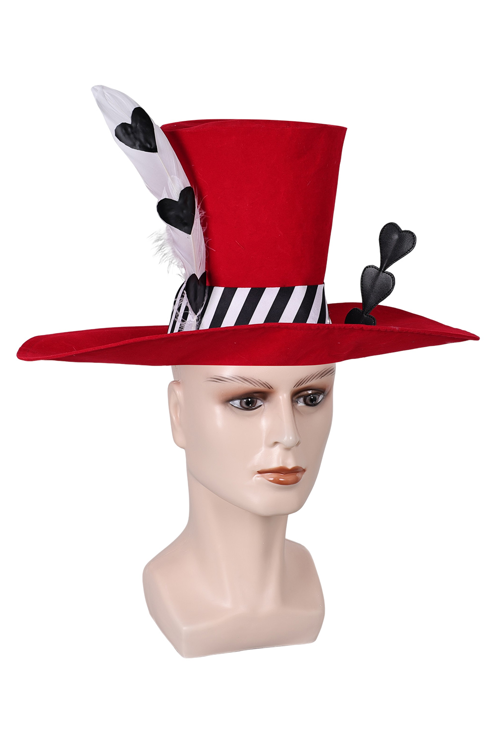 TV Hazbin Hotel Valentino Cosplay Hat Cap Halloween Costume Accessories