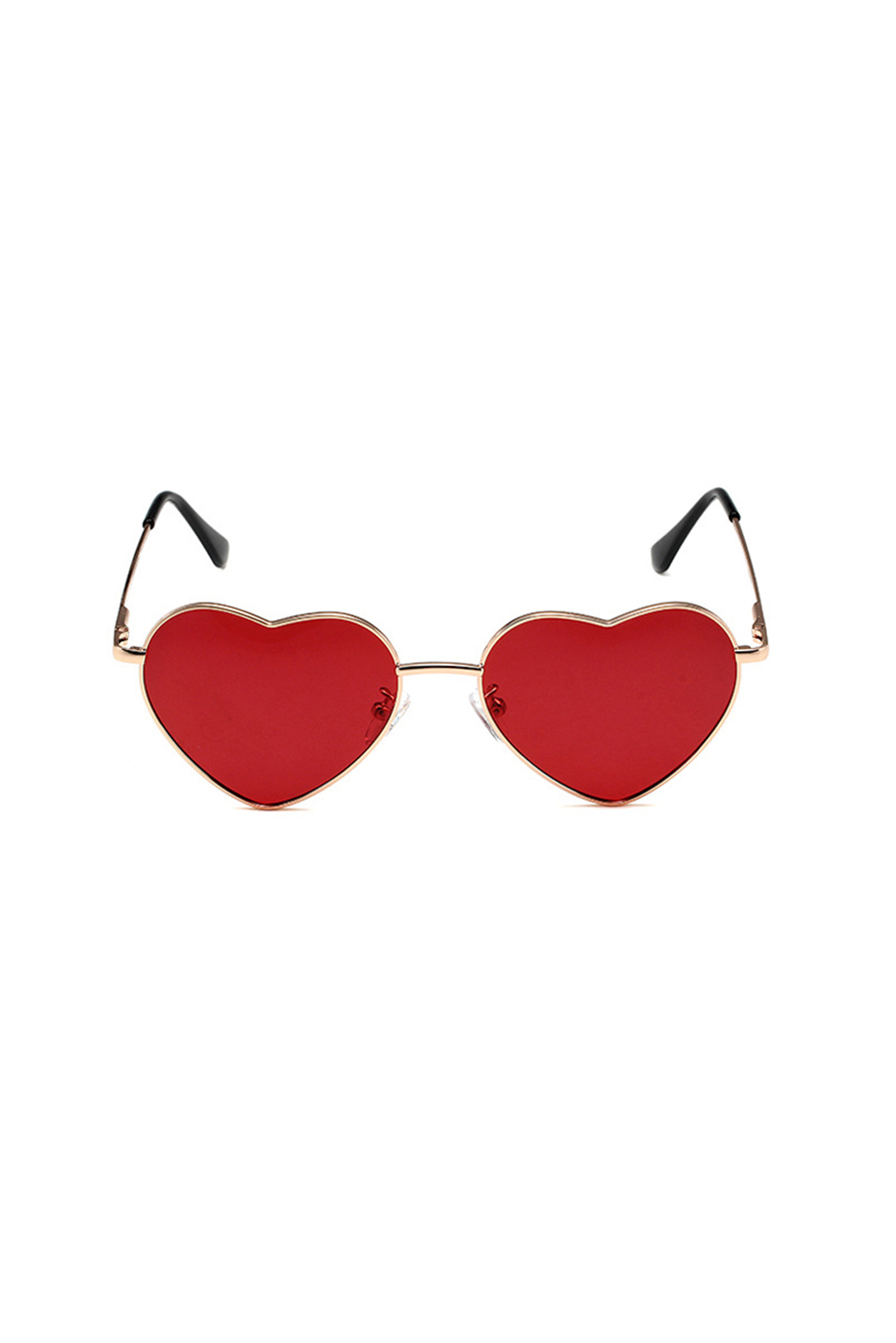 TV Hazbin Hotel Valentino Cosplay Vintage Heart Shaped Sunglasses Halloween Costume Accessories