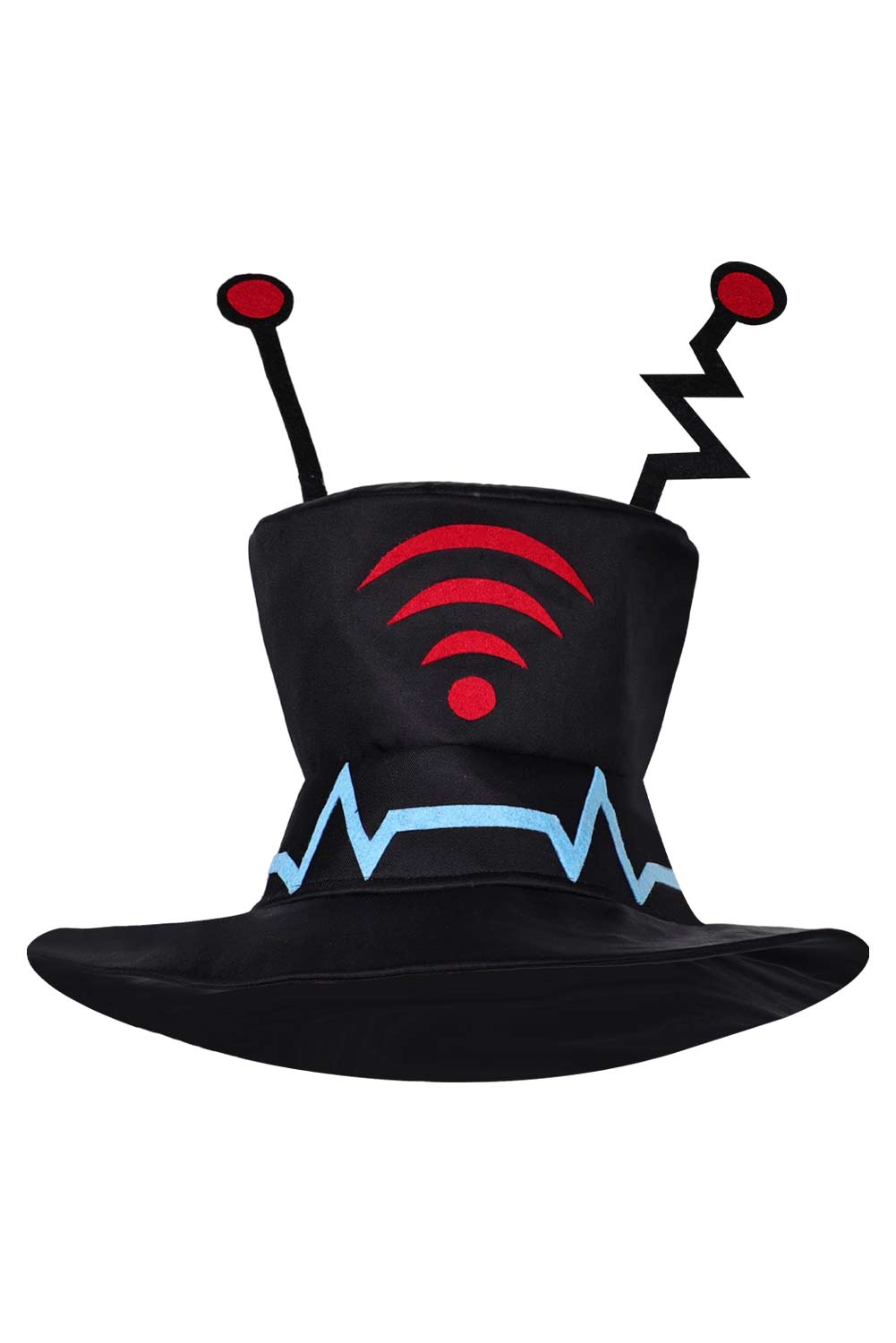 TV Hazbin Hotel Vox Cosplay Hat Cap Halloween Costume Accessories