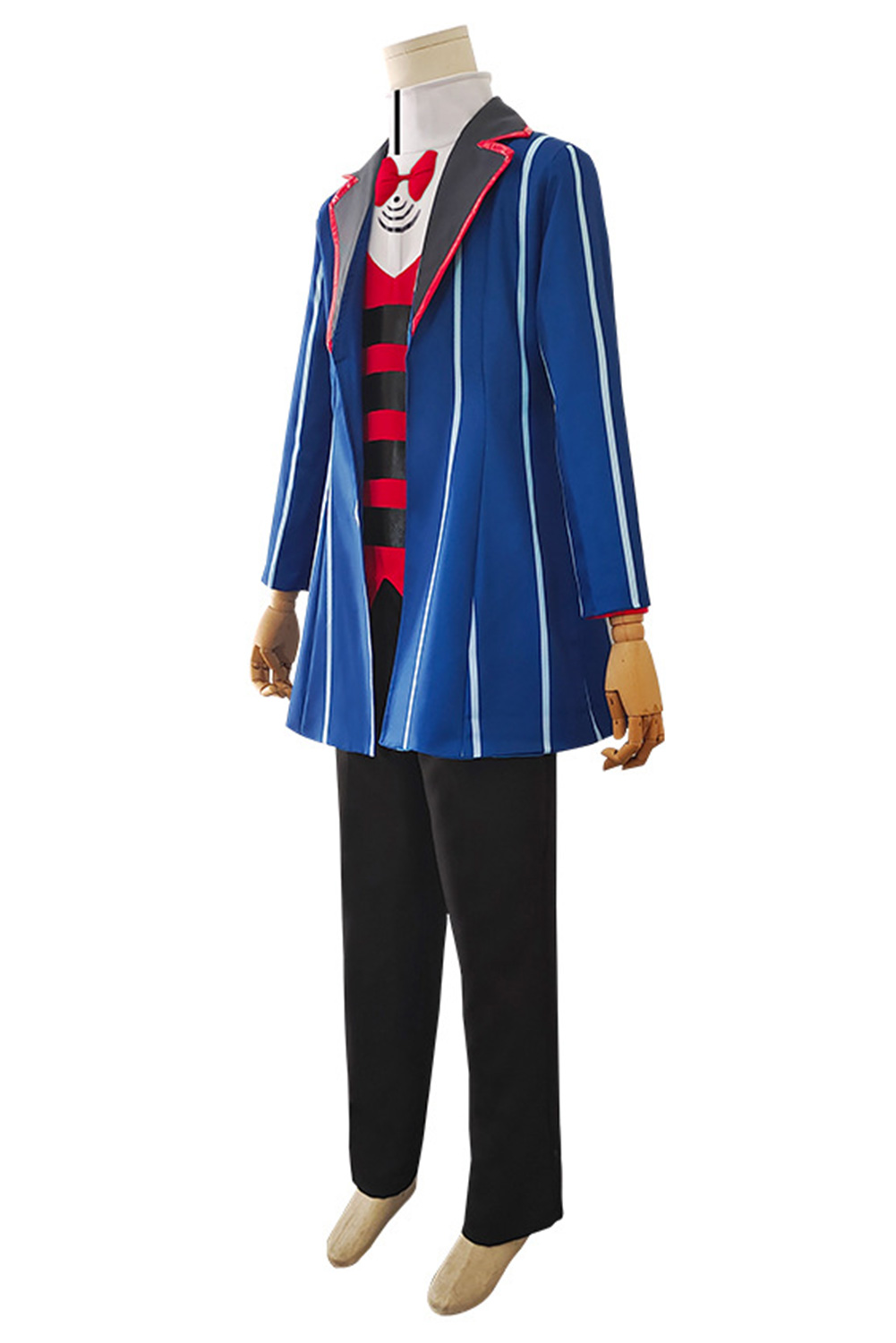 TV Hazbin Hotel Vox TV Devil Full Set Outfits Halloween Carnival Suit Cosplay Costume