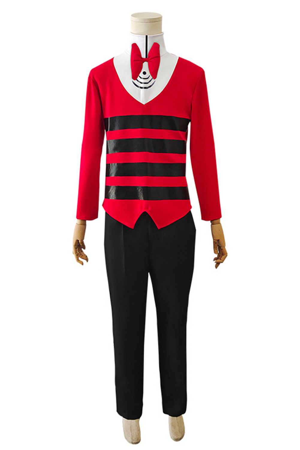 TV Hazbin Hotel Vox TV Devil Full Set Outfits Halloween Carnival Suit Cosplay Costume