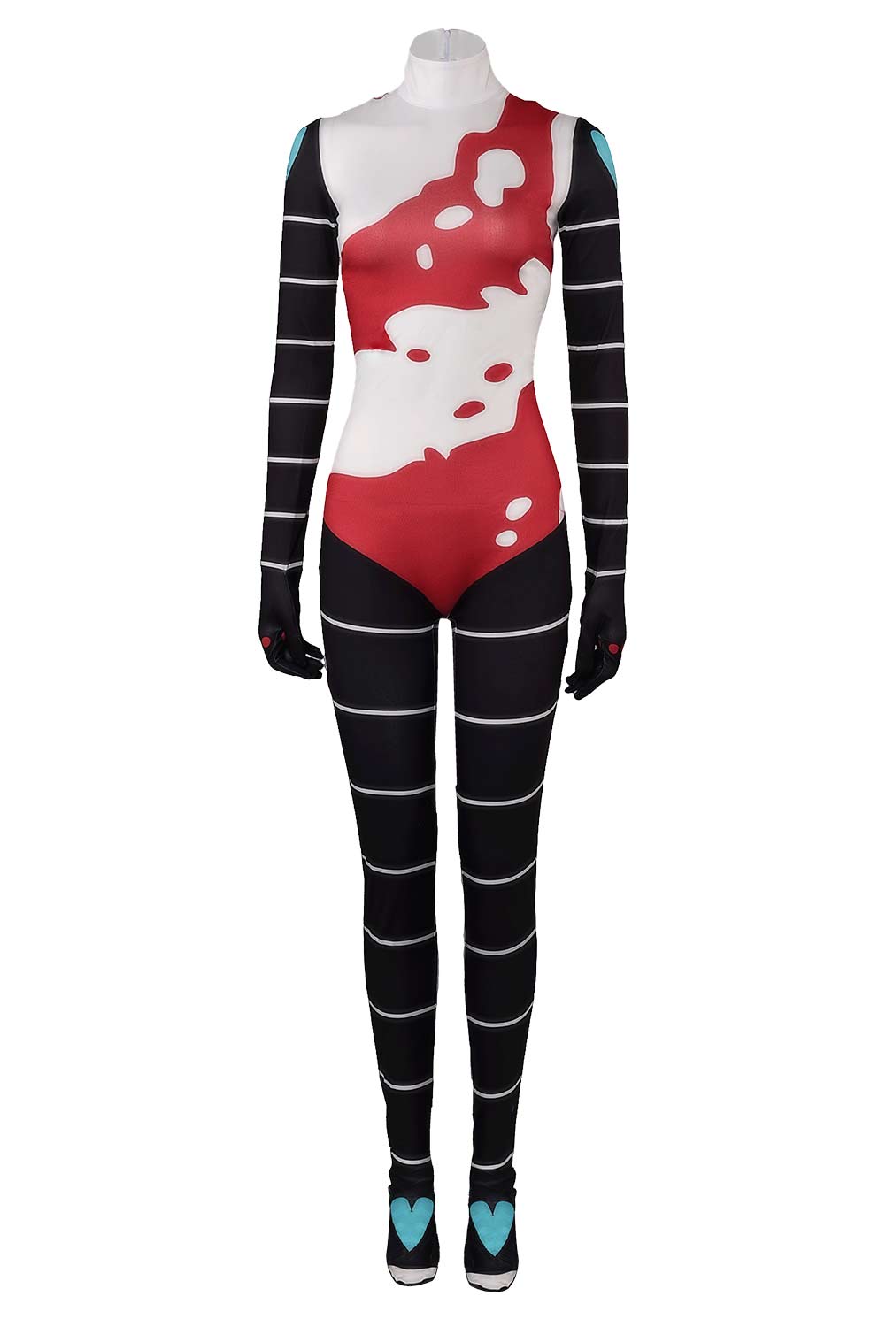 TV Helluva Boss 2 Fizzarolli Hazbin Hotel Women Printed Jumpsuit Outfits Halloween Carnival Suit Cosplay Costume