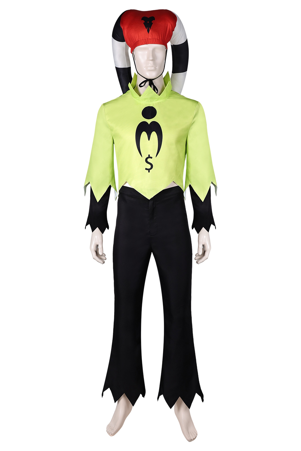 TV Helluva Boss Fizzarolli Hazbin Hotel Yellow Outfits Halloween Carnival Suit Cosplay Costume