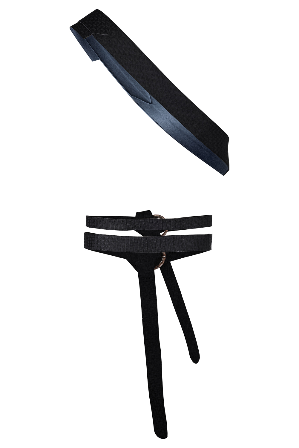 TV House of the Dragon 2 Prince Aemond Targaryen Cosplay Eye Patch Belt Set Halloween Costume Accessory Props