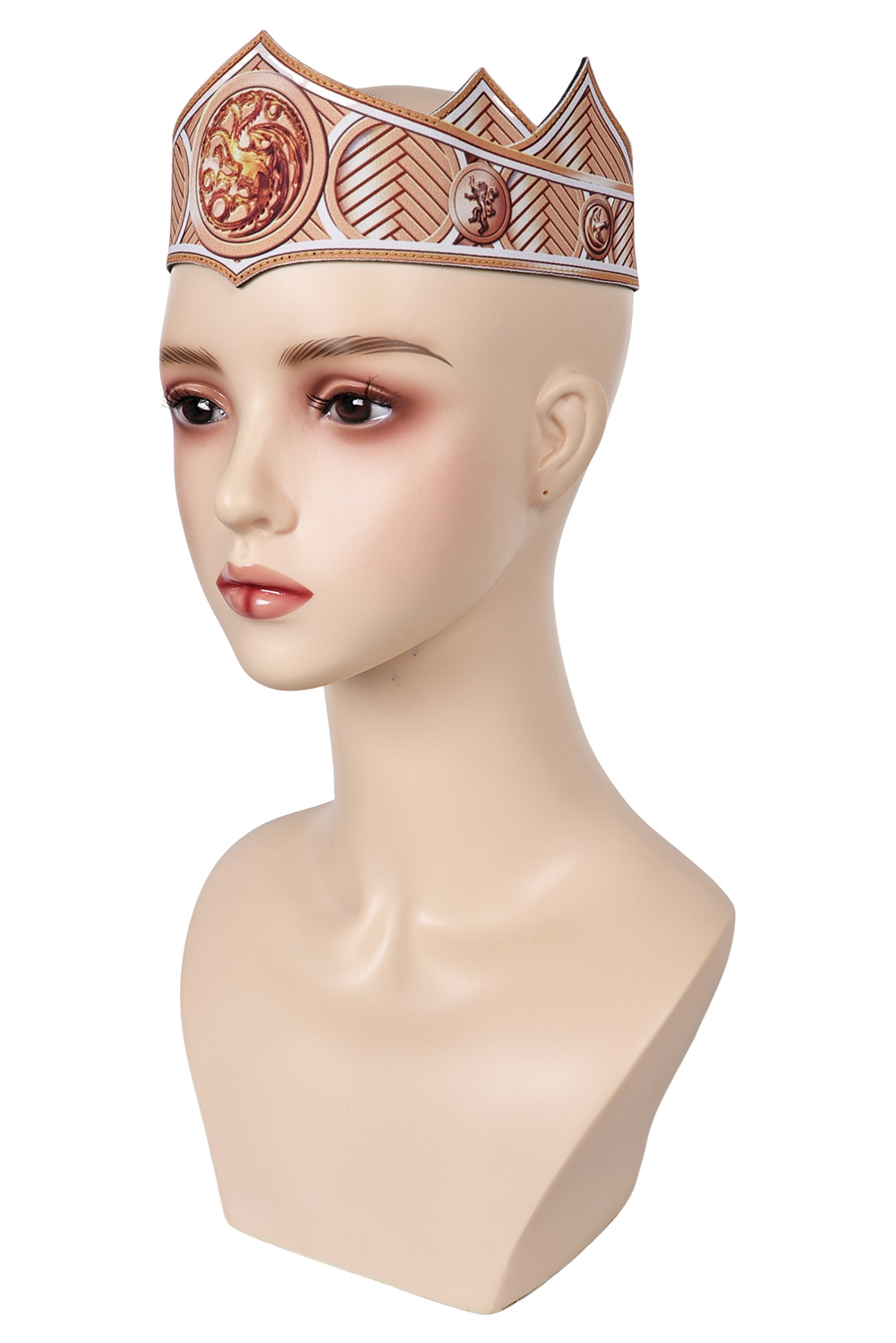 TV House of the Dragon Rhaenys Targaryen Cosplay Crown Headgear Halloween Carnival Costume Accessories