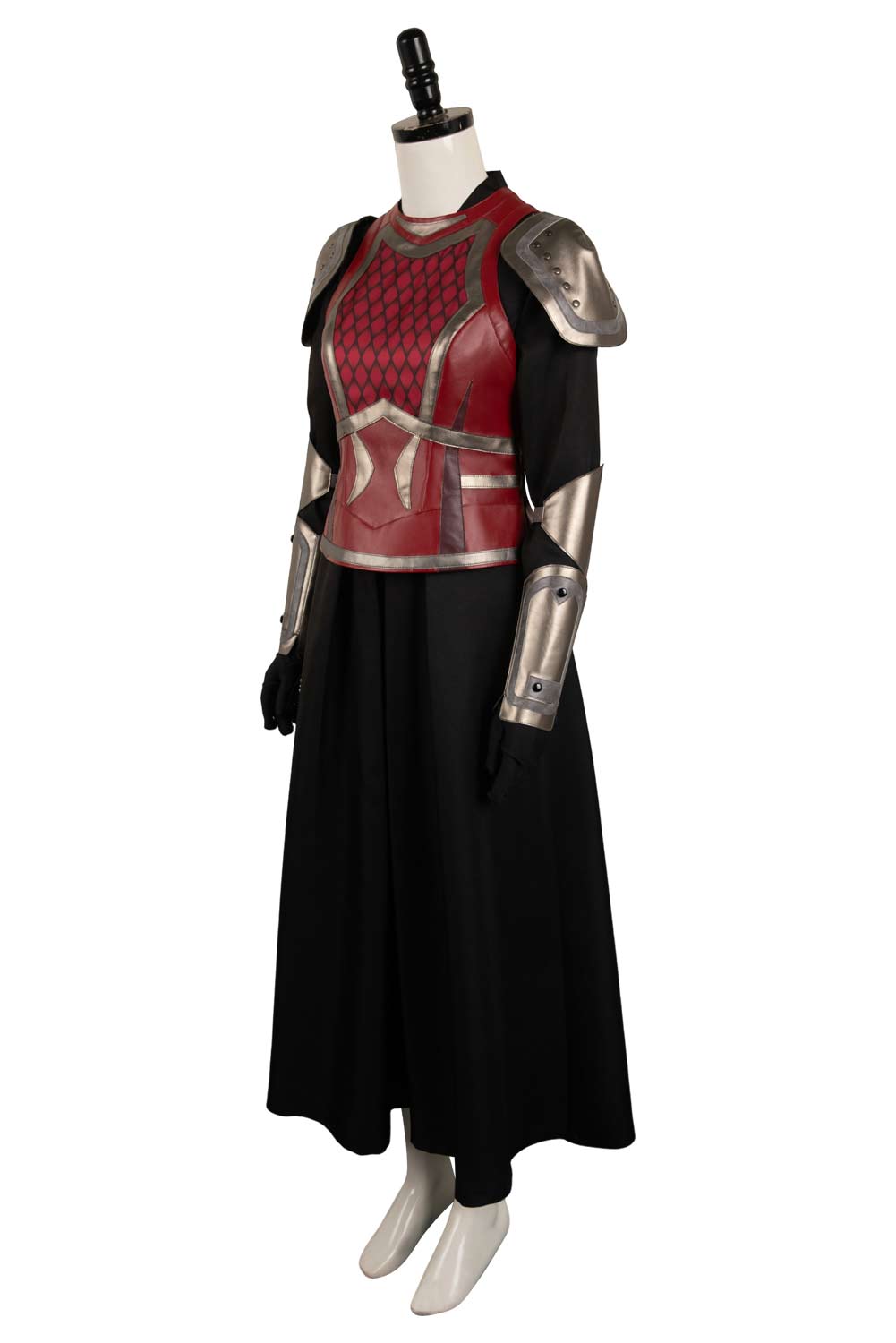 TV House of the Dragon Rhaenys Targaryen Red Medieval Leather Set Outfits Halloween Carnival Suit Cosplay Costume
