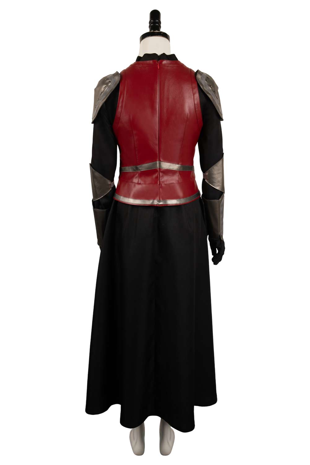 TV House of the Dragon Rhaenys Targaryen Red Medieval Leather Set Outfits Halloween Carnival Suit Cosplay Costume