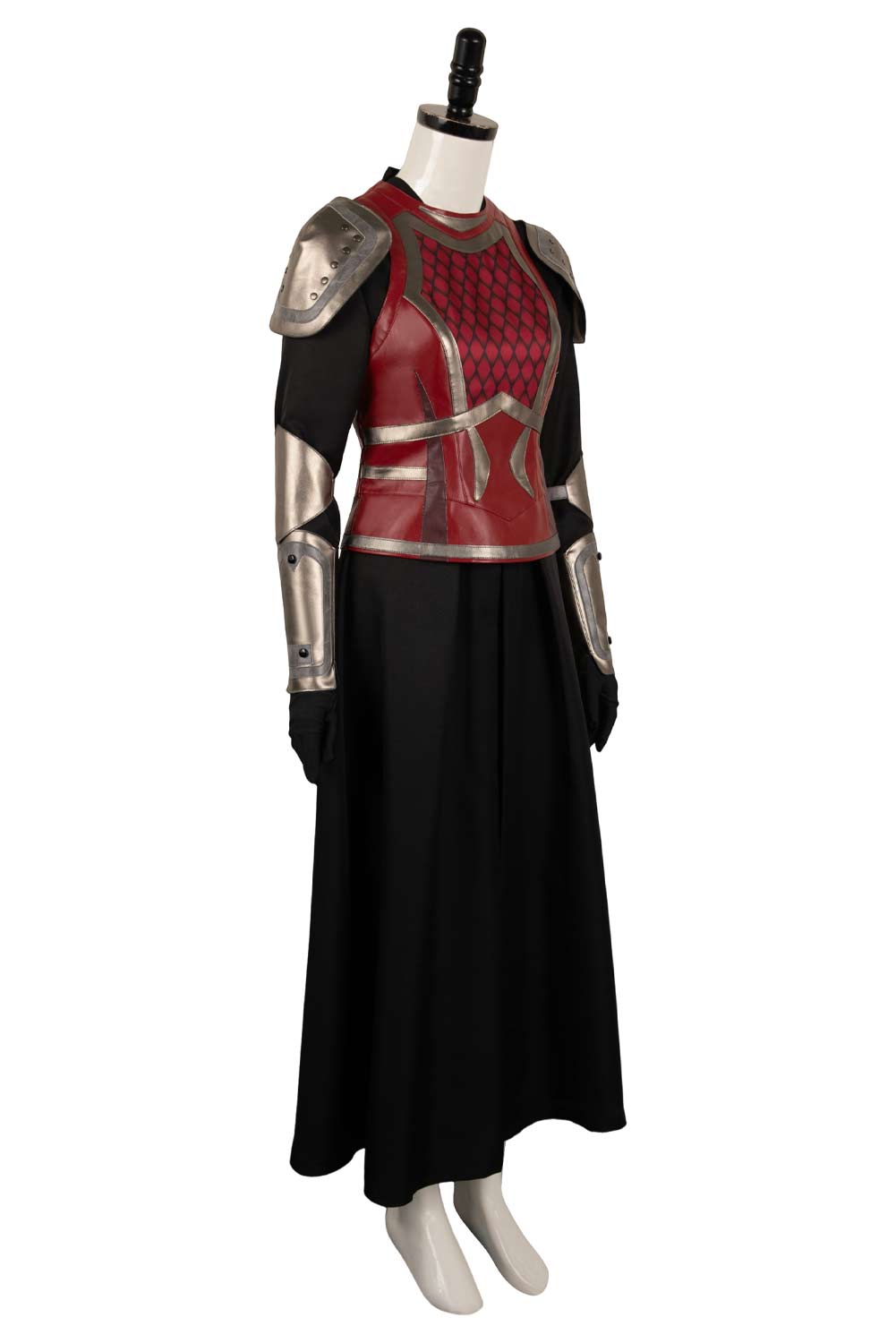 TV House of the Dragon Rhaenys Targaryen Red Medieval Leather Set Outfits Halloween Carnival Suit Cosplay Costume