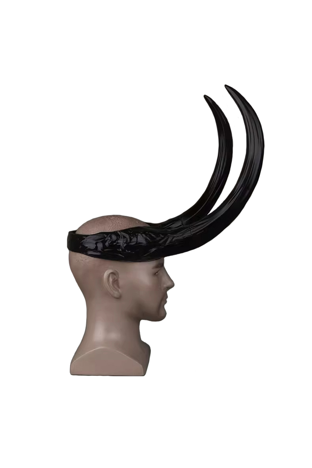 TV Loki Cosplay Black Headband Masks Helmet Masquerade Halloween Carival Party Costume Props
