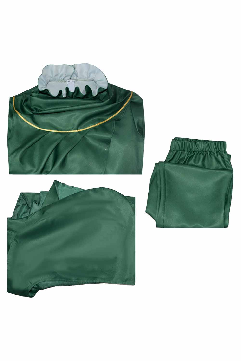 TV Loki Season 2 Loki Green Robe Set Outfits Halloween Carnival Suit Cosplay Costume
