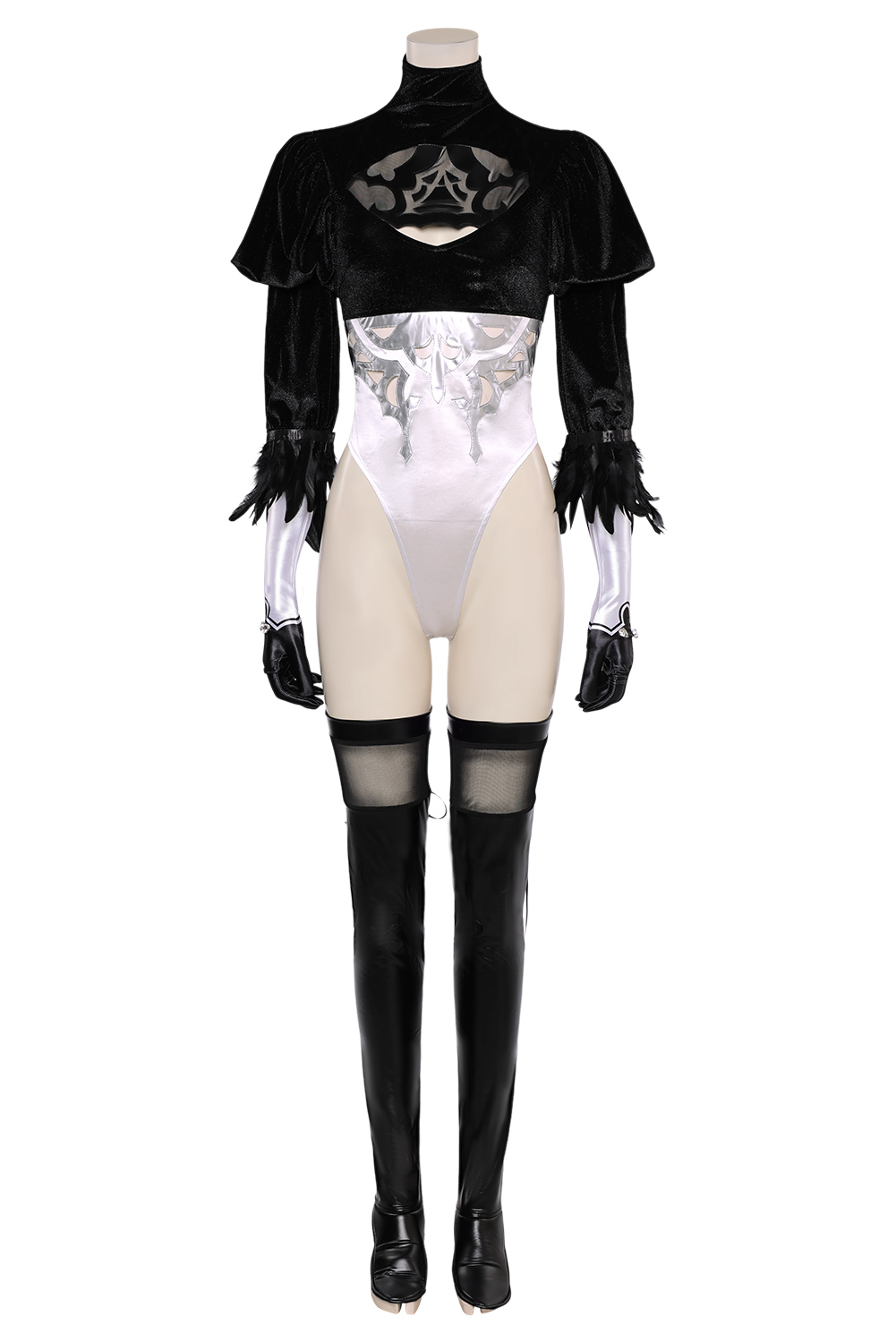 TV NieR: Automata Ver 1.1a No2 Type B Sexy Jumpsuit Outfits Halloween Carnival Suit Cosplay Costume