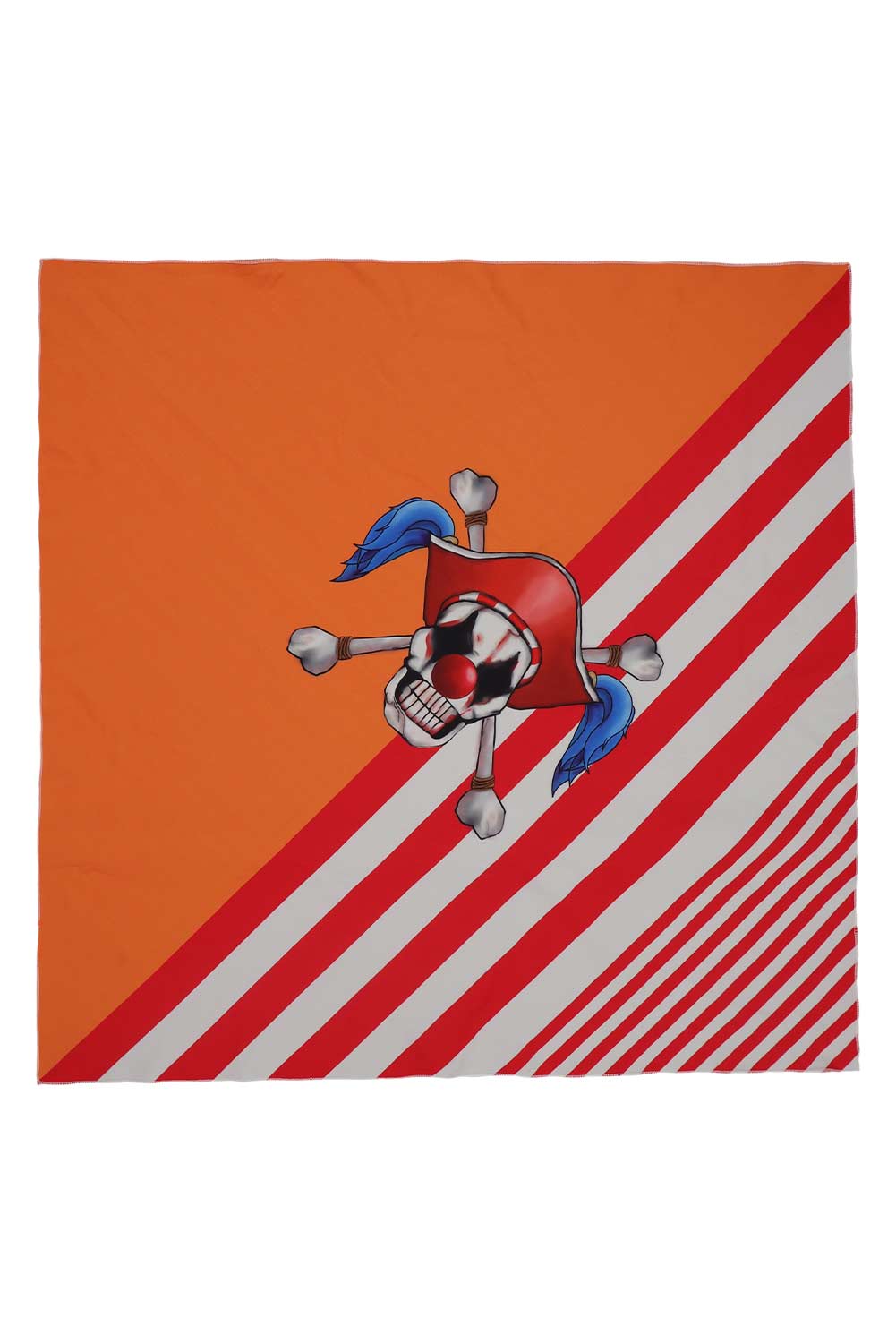 TV One Piece 2023 Buggy Cosplay Kerchief Halloween Costume Accessories