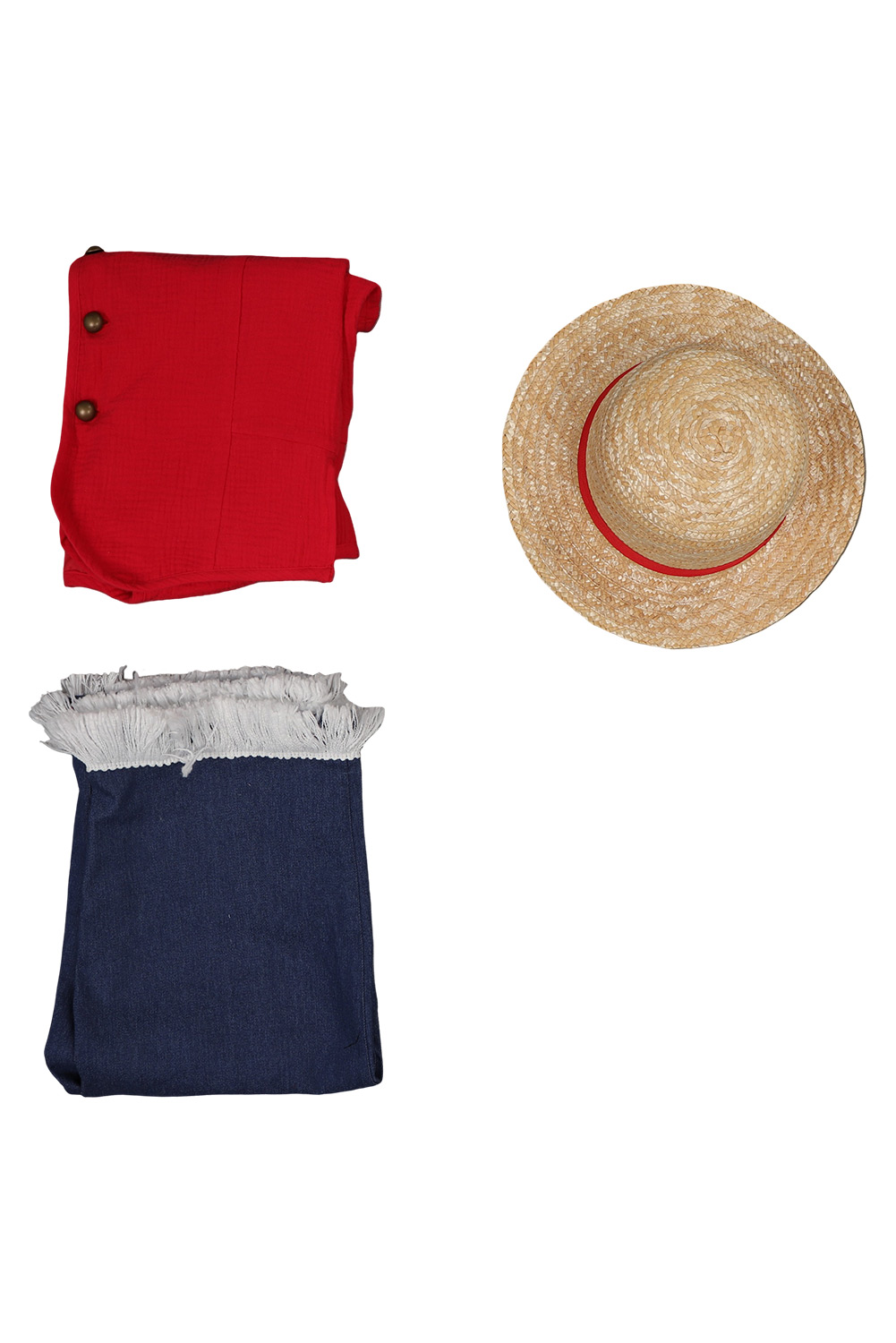 TV One Piece 2023 Kids Children Luffy Outfits Halloween Carnival Suit Cosplay Costume