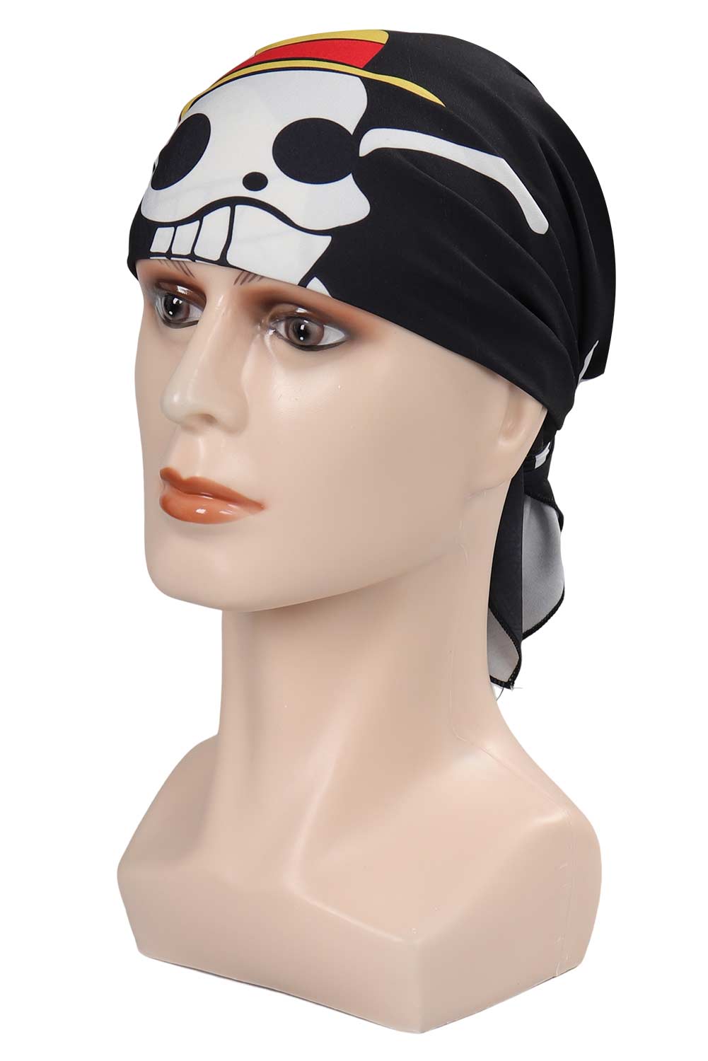 TV One Piece 2023 Luffy Skull Cosplay Kerchief Halloween Carnival Costume Accessories