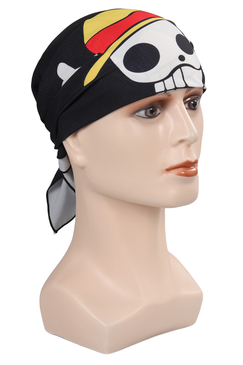 TV One Piece 2023 Luffy Skull Cosplay Kerchief Halloween Carnival Costume Accessories