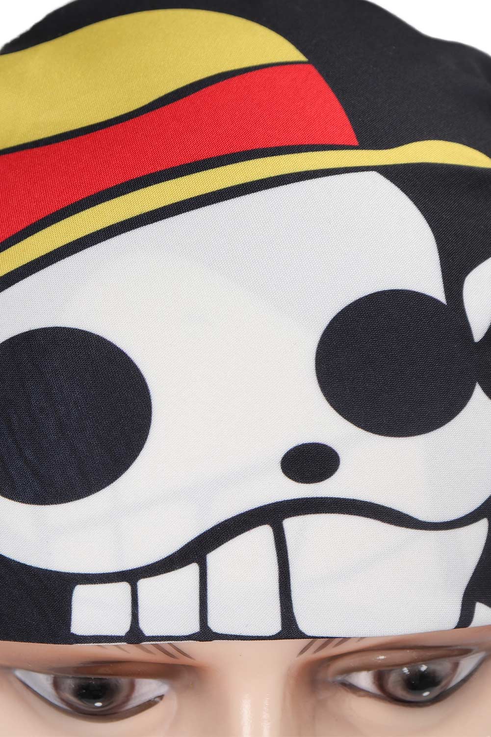TV One Piece 2023 Luffy Skull Cosplay Kerchief Halloween Carnival Costume Accessories