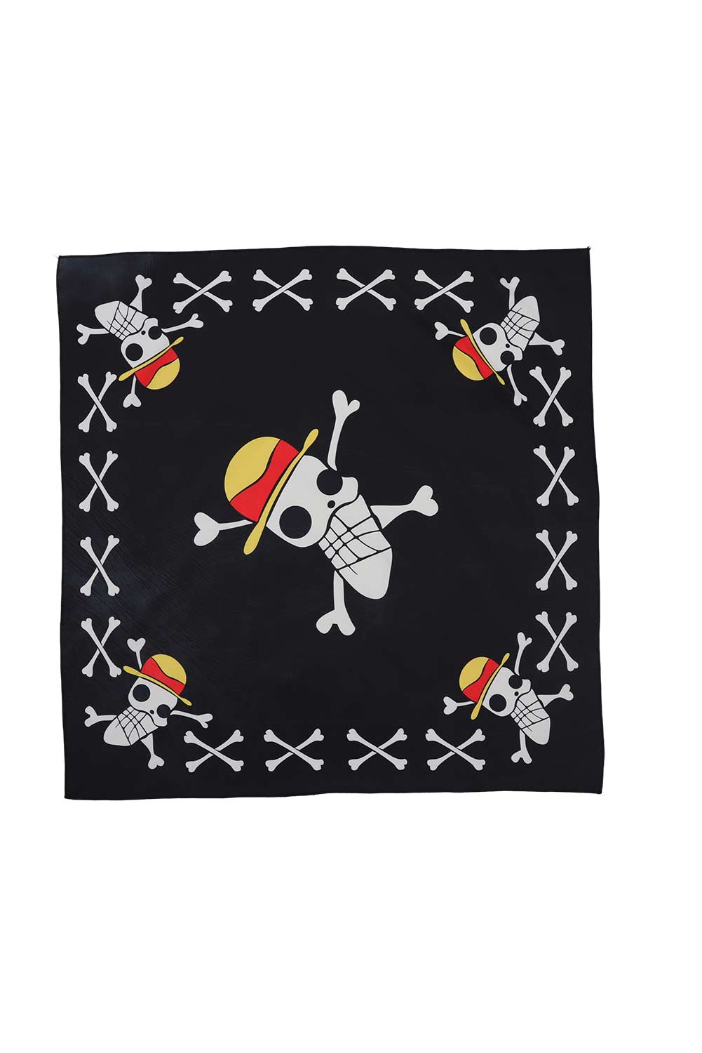 TV One Piece 2023 Luffy Skull Cosplay Kerchief Halloween Carnival Costume Accessories
