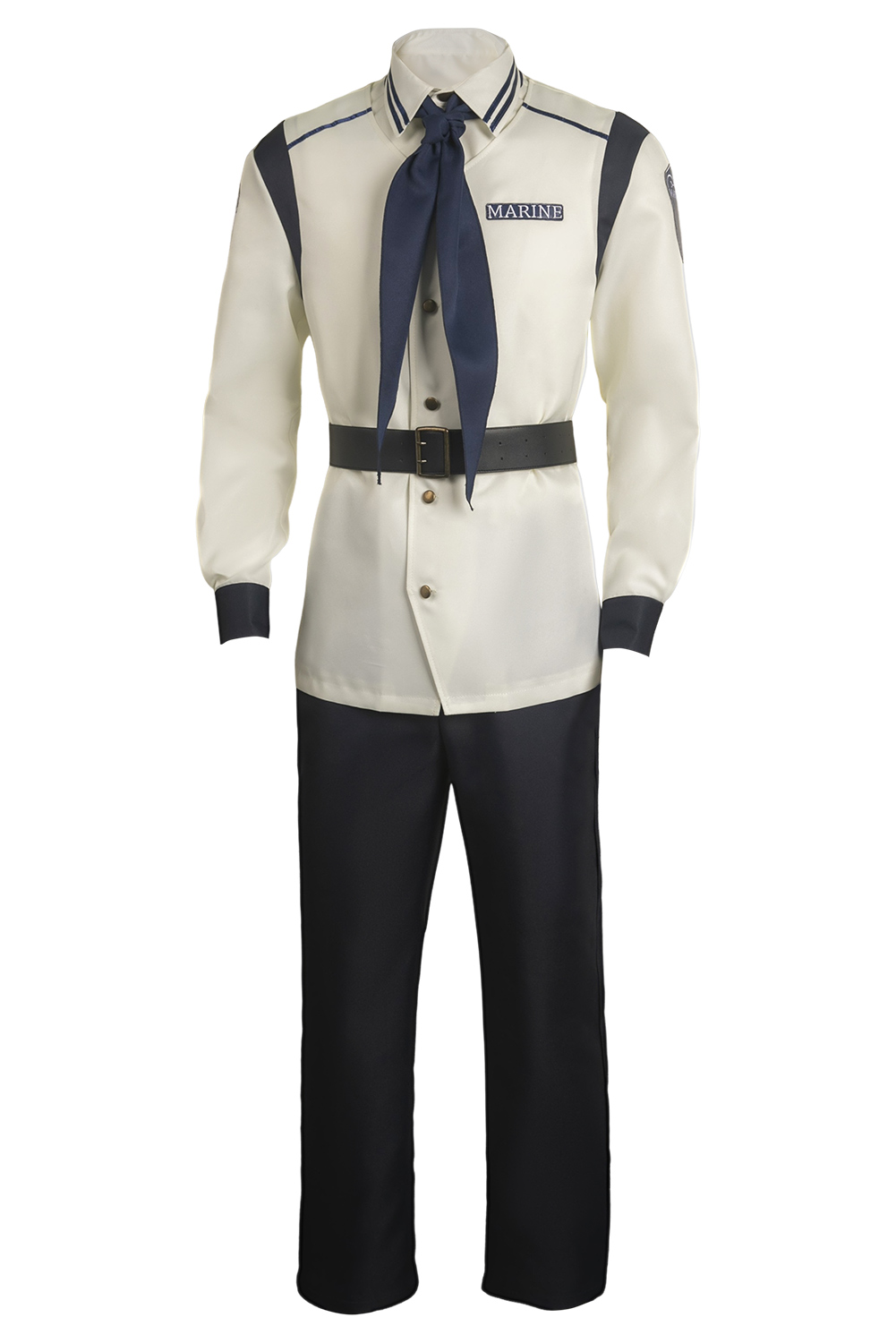 TV One Piece 2023 Navy Long Sleeved Outfits Halloween Carnival Suit Cosplay Costume