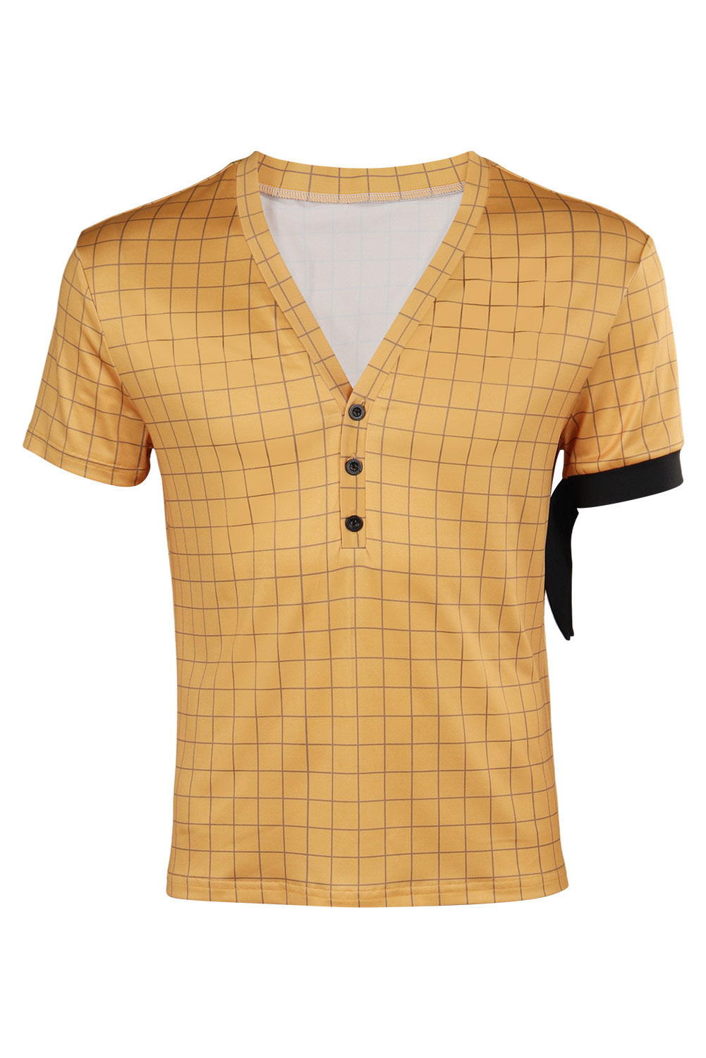 TV One Piece 2023 Roronoa Zoro Yellow Shirt Outfits Halloween Carnival Suit Cosplay Costume