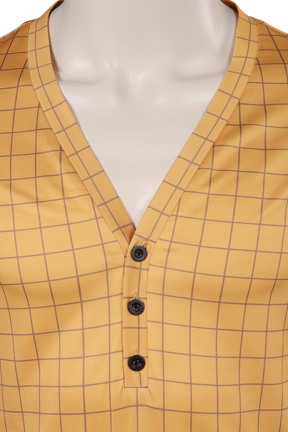 TV One Piece 2023 Roronoa Zoro Yellow Shirt Outfits Halloween Carnival Suit Cosplay Costume