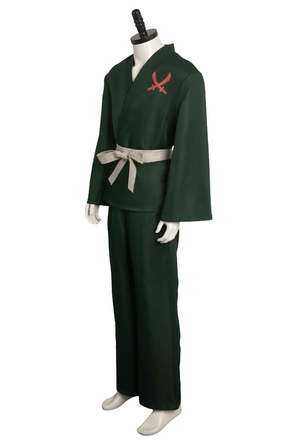 TV One Piece 2023 Zoro Green Martial Art Outfits Halloween Carnival Suit Cosplay Costume
