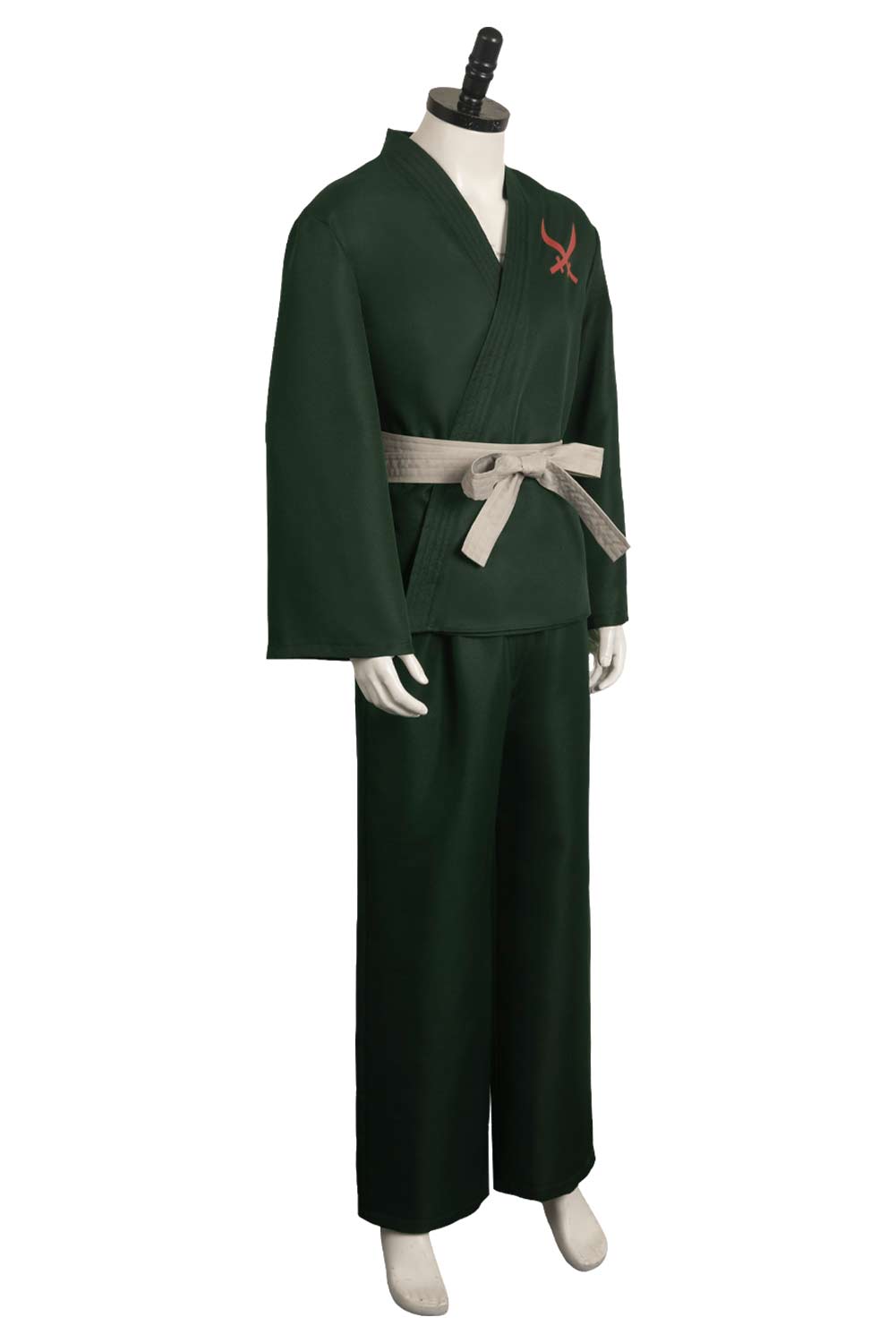 TV One Piece 2023 Zoro Green Martial Art Outfits Halloween Carnival Suit Cosplay Costume