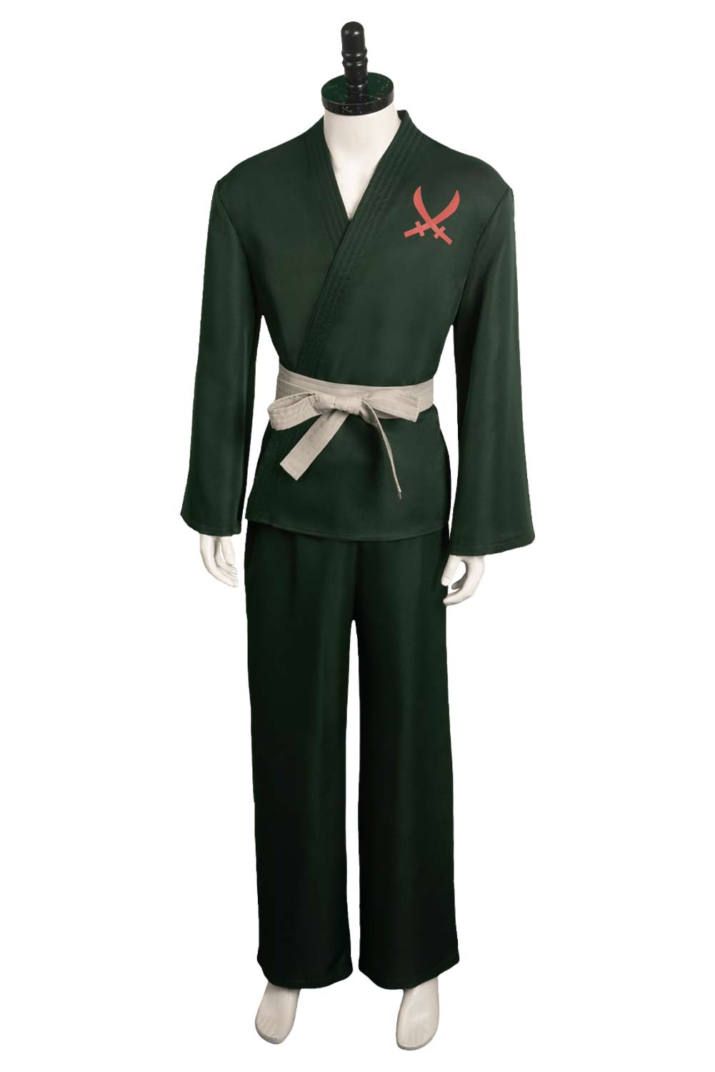 TV One Piece 2023 Zoro Green Martial Art Outfits Halloween Carnival Suit Cosplay Costume