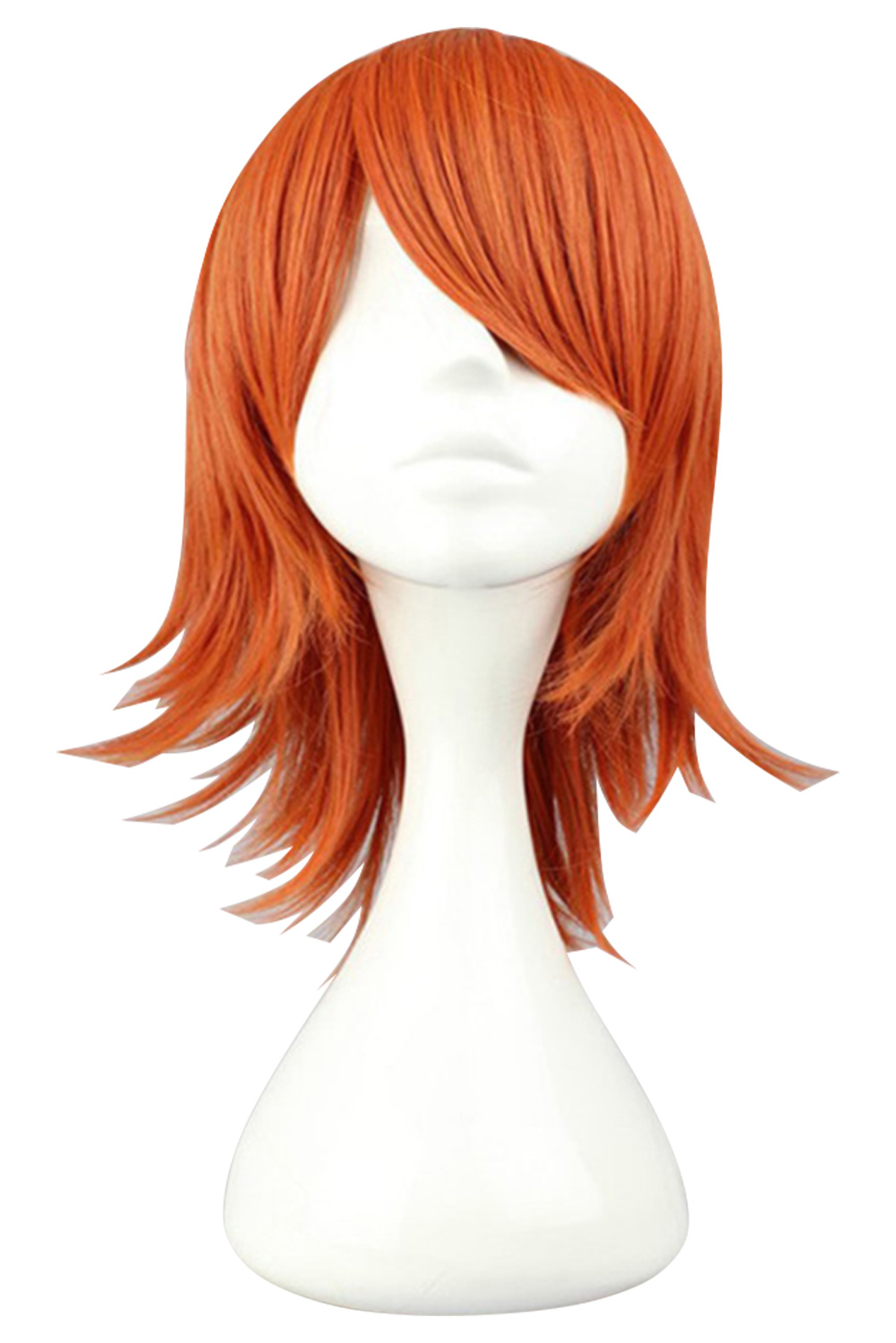 TV One Piece Nami Cosplay Wig Heat Resistant Synthetic Hair Halloween Carnival Custume Accessories