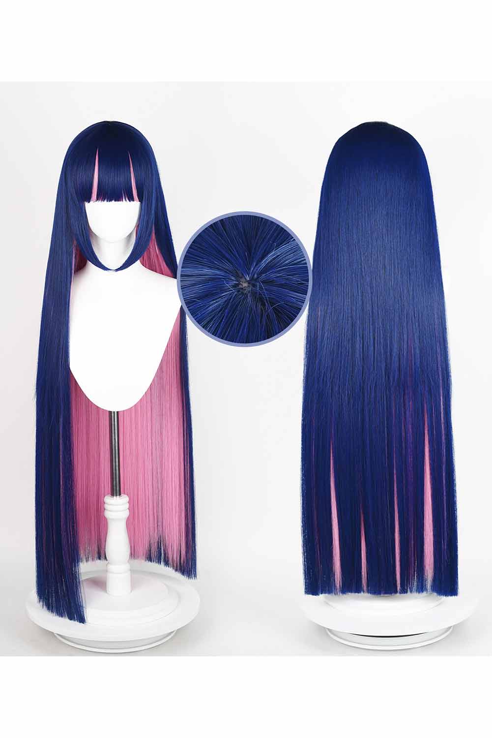 TV Panty & Stocking with Garterbelt Stocking Anarchy Cosplay Wig Heat Resistant Synthetic Hair Halloween Costume Accessories