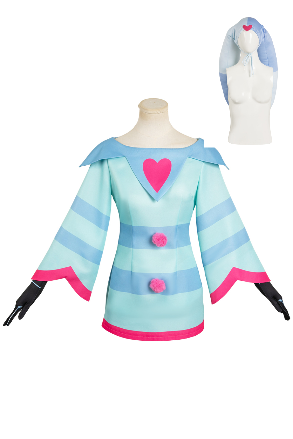 TV Series Helluva Boss Hazbin Hotel Fizzarolli Dress Pyjamas Outfits Halloween Carnival Suit Cosplay Costume