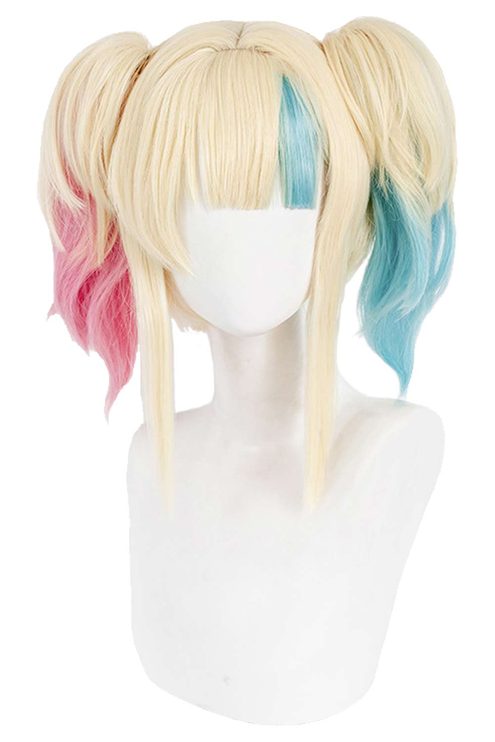 TV Suicide Squad Isekai 2024 Harley Quinn Cosplay Wig Heat Resistant Synthetic Hair Halloween Costume Accessories