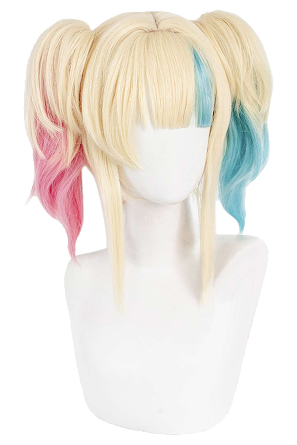 TV Suicide Squad Isekai 2024 Harley Quinn Cosplay Wig Heat Resistant Synthetic Hair Halloween Costume Accessories