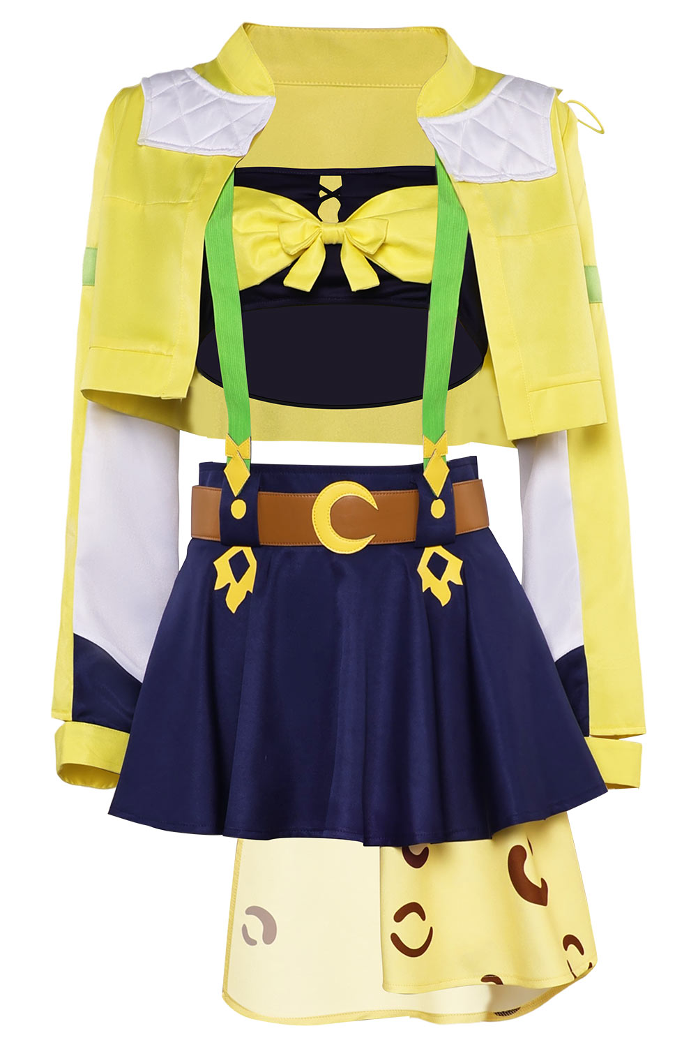 TV Uma Musume: Pretty Derby Jungle Pocket Yellow Outfits Halloween Carnival Suit Cosplay Costume