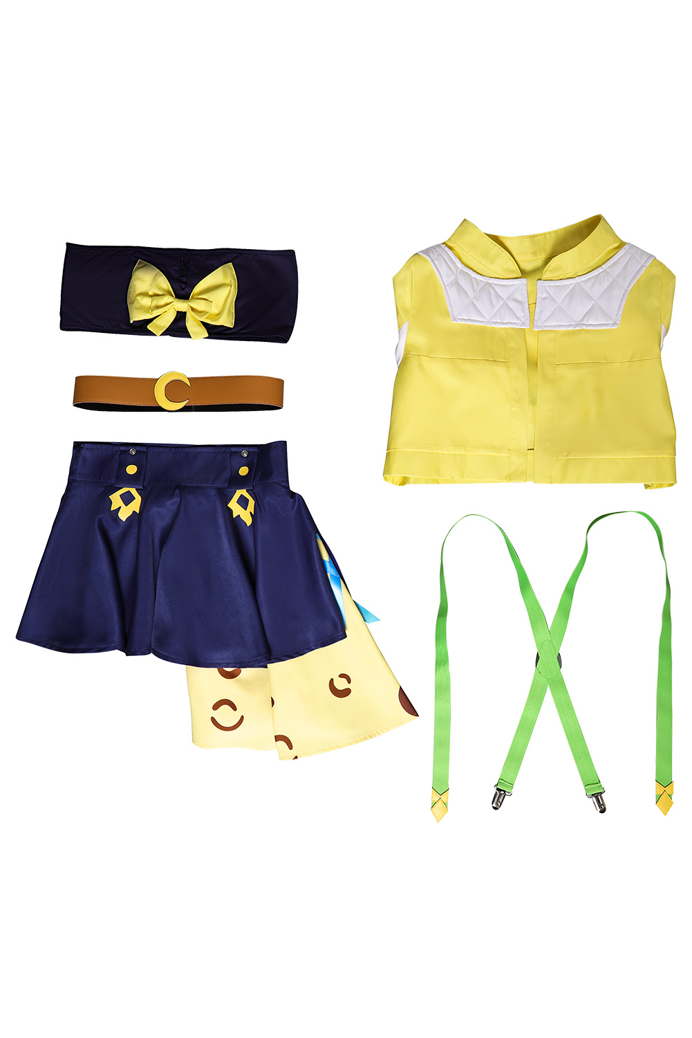 TV Uma Musume: Pretty Derby Jungle Pocket Yellow Outfits Halloween Carnival Suit Cosplay Costume