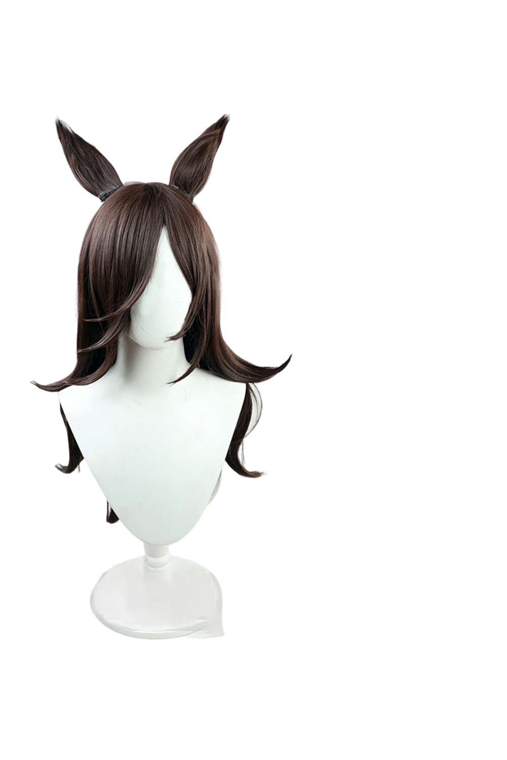TV Uma Musume: Pretty Derby Rice Shower Cosplay Wig Heat Resistant Synthetic Hair Halloween Costume Accessories