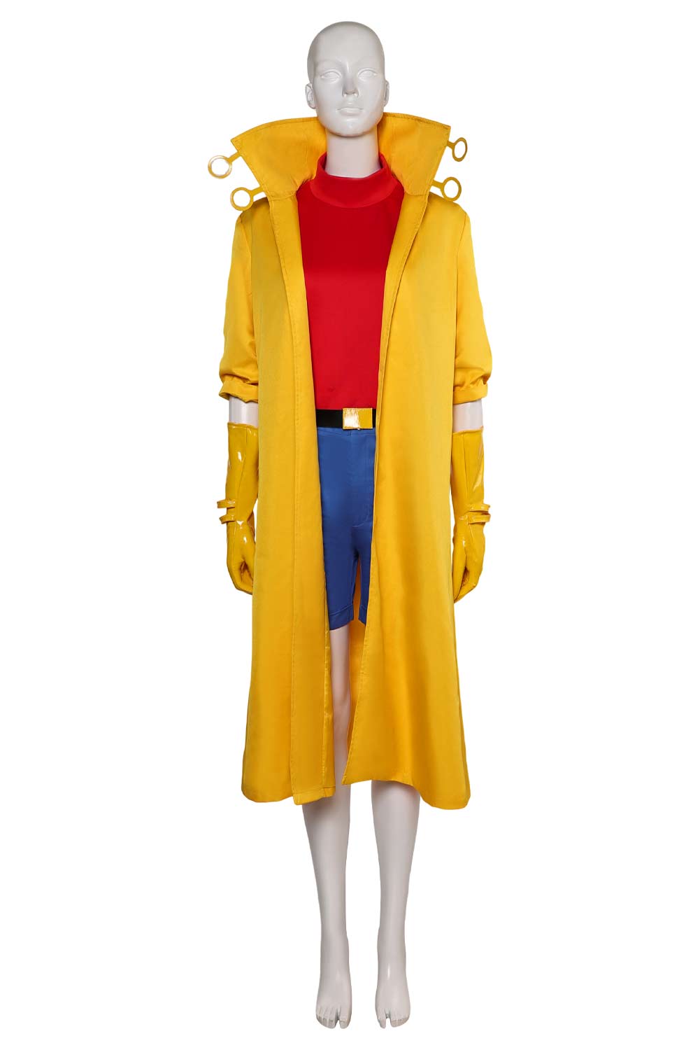 TV X-Men '97 Jubilee Yellow Outfits Halloween Carnival Suit Cosplay Costume