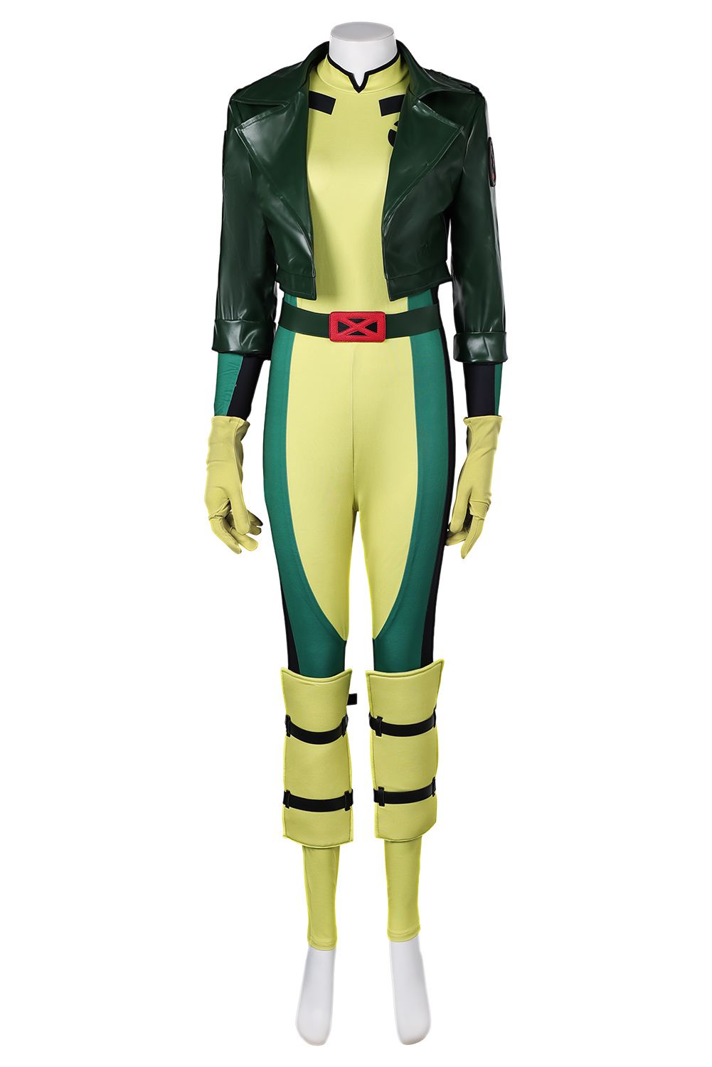 TV X-Men '97 Rogue Full Set Outfits Halloween Carnival Suit Cosplay Costume
