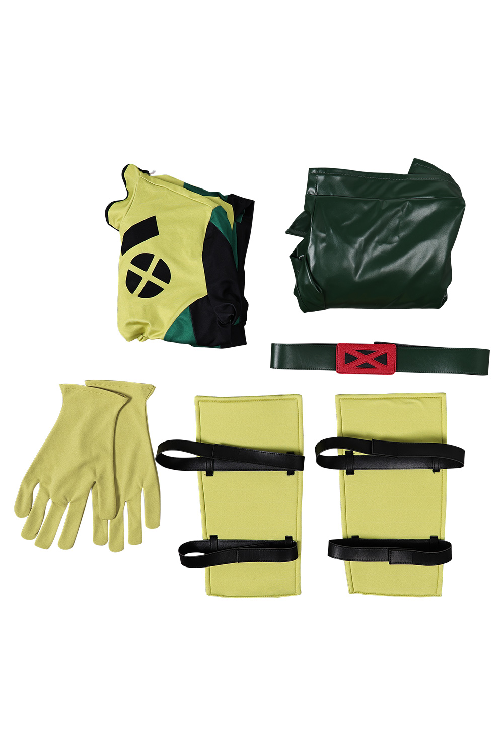 TV X-Men '97 Rogue Full Set Outfits Halloween Carnival Suit Cosplay Costume