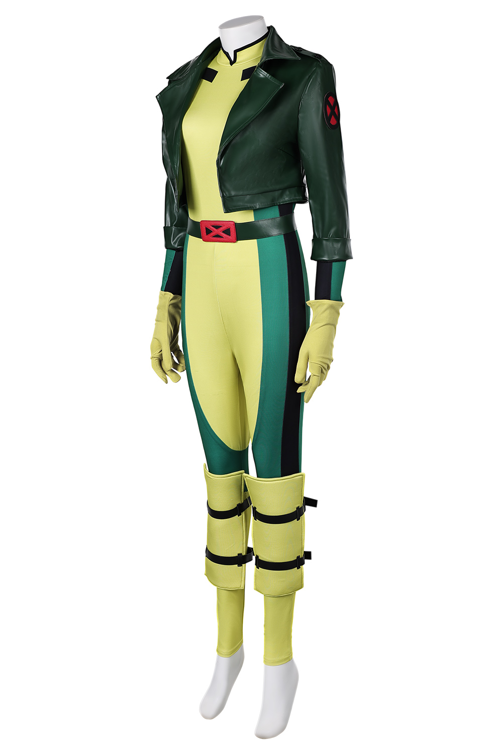 TV X-Men '97 Rogue Full Set Outfits Halloween Carnival Suit Cosplay Costume