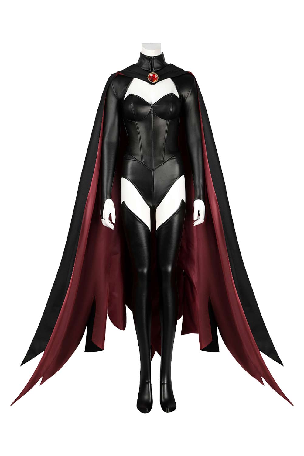 TV X-Men Madelyne Jennifer Red Queen Bodysuit Set Outfits Halloween Carnival Suit Cosplay Costume